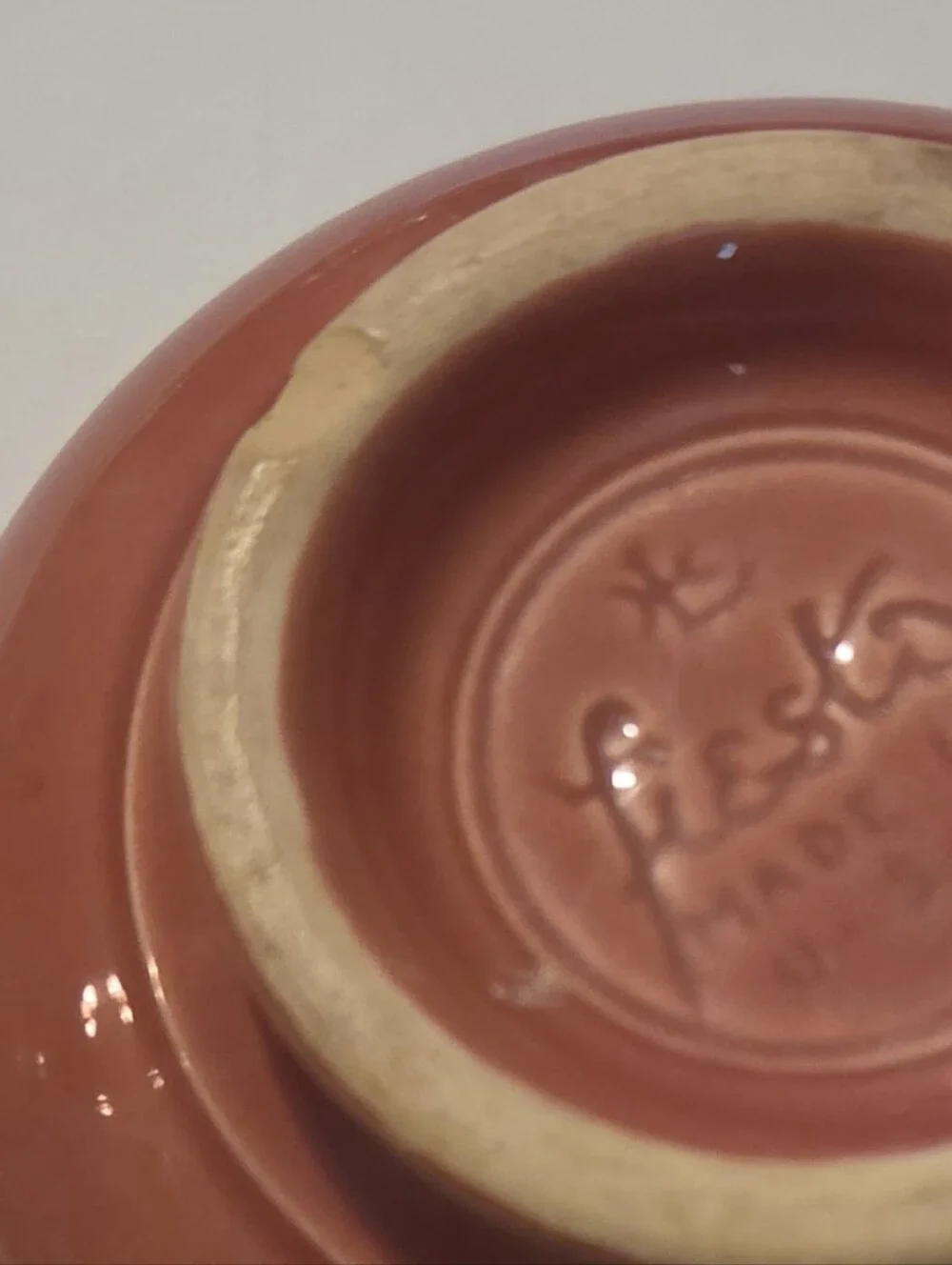 Vintage-Antique Fiestaware Cream Soup Bowl